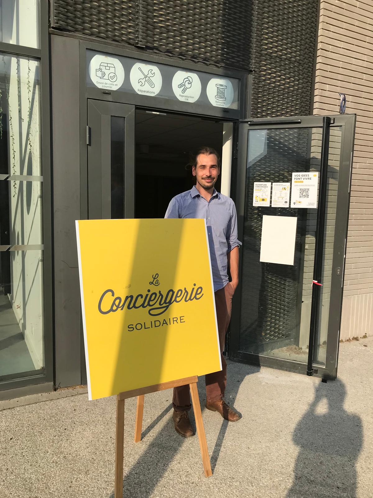 Tom, concierge de Montaudran
